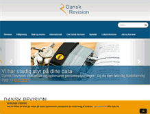 Tablet Screenshot of danskrevision.dk
